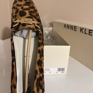 Anne Klein - new in the box - leopard print loafers.  Size 10